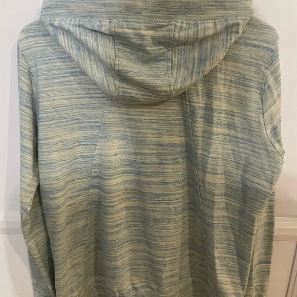 Nike‎ Blue Striped Hoodie L - Picture 2 of 5